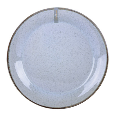 Тарелка керамическая обеденная 24 см голубой Artizan Коралл