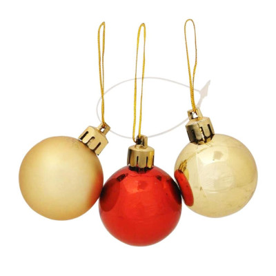 Набор пластиковых шаров d-4 см 3 шт Промо