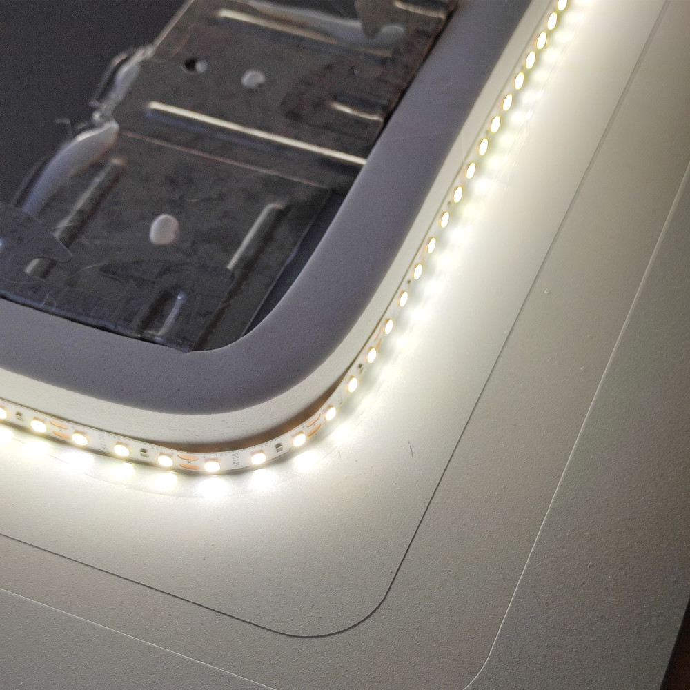 Зеркало для ванной 60*80 см LED подсветка антизапотевание прямоугольное KN-1048A60/80 KNOIS