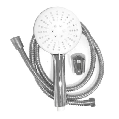 Набор для душа шланг+лейка+держатель хром 3-режимная d120mm ВОДОРА Н-ЛШ 393-15 Набор для душа шланг+лейка+держатель хром 3-режимная d120mm ВОДОРА Н-ЛШ 393-15