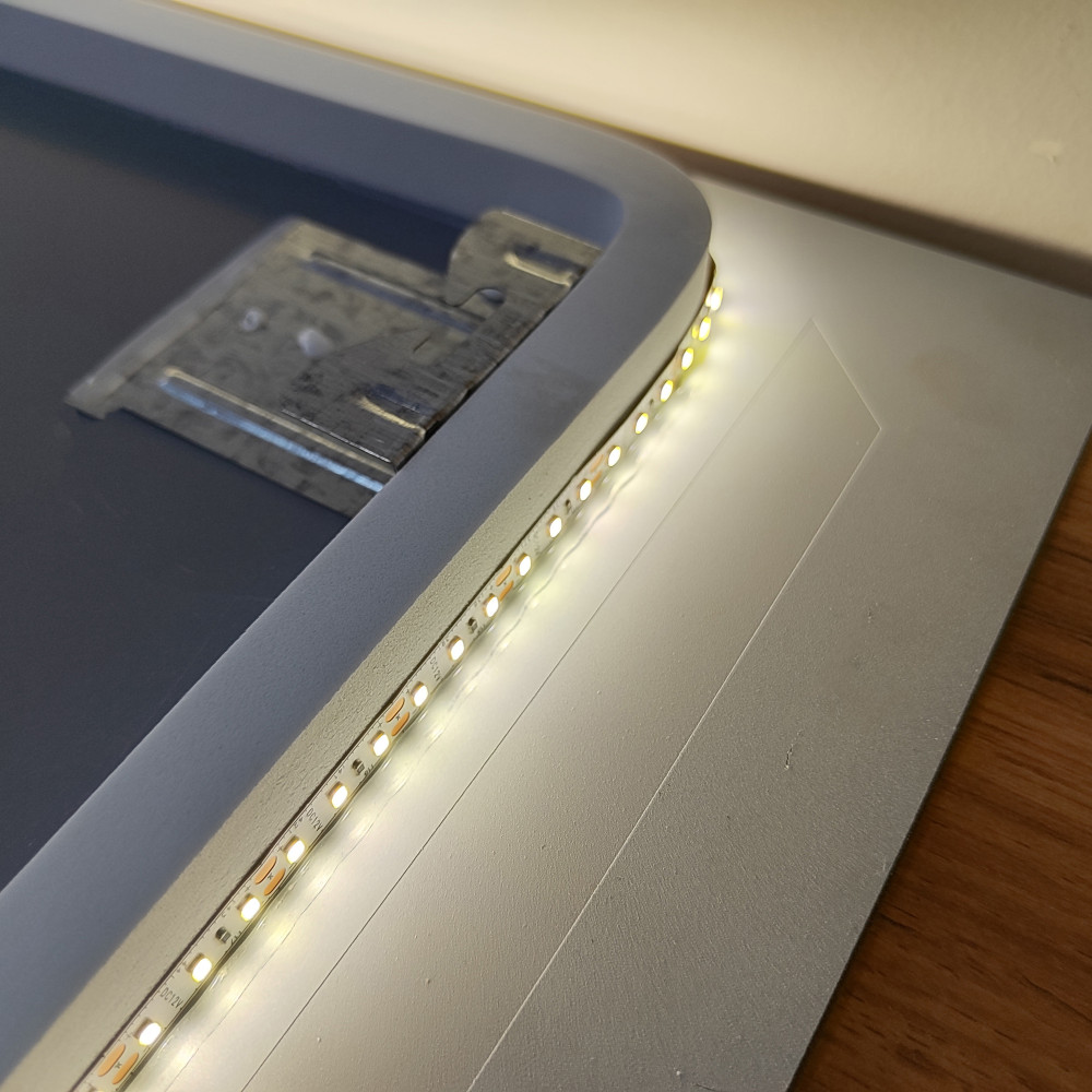 Зеркало для ванной 60*80 см LED подсветка антизапотевание прямоугольное KN-1072A60/80 KNOIS