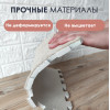 Мини снимок Коврик-пазл 10шт 30*30*1,5см махровый белый Baizheng