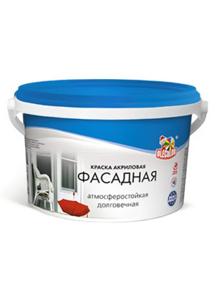 ВДК фасадная Olecolor акриловая белая база А 14,0кг
