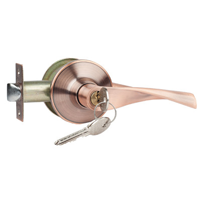 Ручка защелка Trodos ЗВ2-01 (медь) кл/фик. Ручка защелка Trodos ЗВ2-01 (медь) кл/фик.