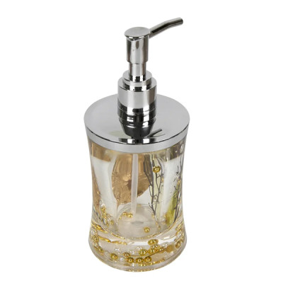 Дозатор для жидкого мыла A8924-1_K7 Голд желтый гелевый