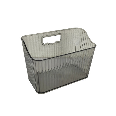 Корзина пластиковая для кухни 163*88*115 мм прозрачный темный BZ-2276-1 Baizheng