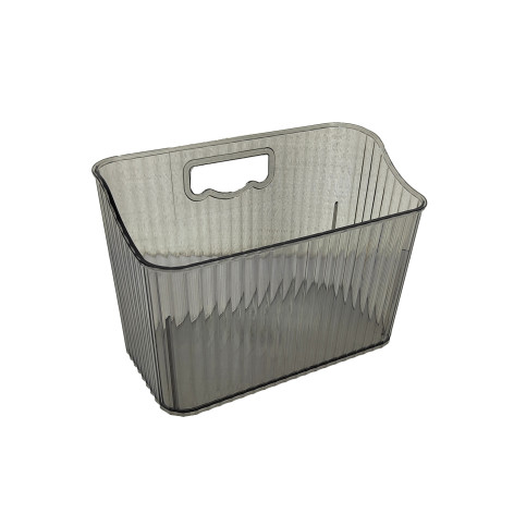 Корзина пластиковая для кухни 163*88*115 мм прозрачный темный BZ-2276-1 Baizheng