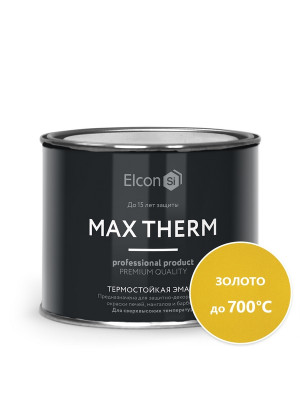 Эмаль термостойкая 700°C Elcon золото 0,4кг Эмаль термостойкая 700°C Elcon золото 0,4кг