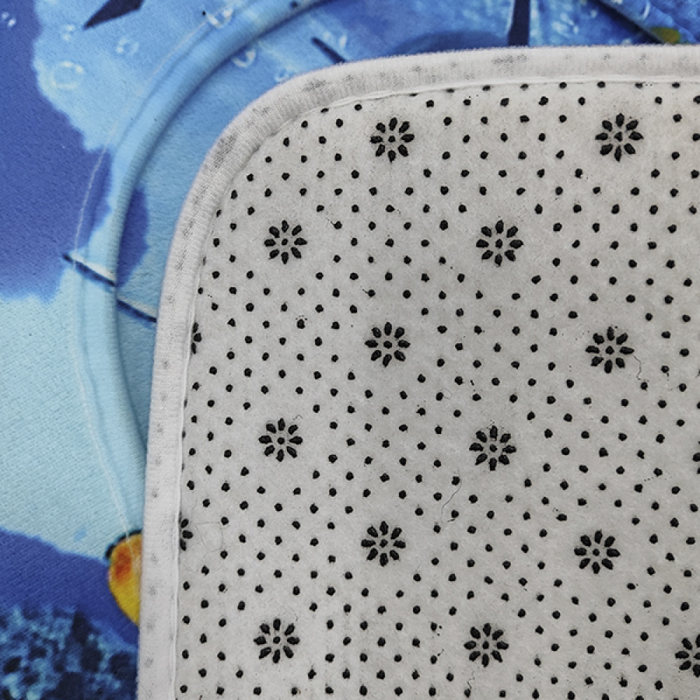 Коврик для ванной 50*80/50*40см подводный мир BZY0929-8 Baizheng