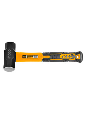 Кувалда   900 гр с фиберглассовой рукояткой INGCO HSLH8802