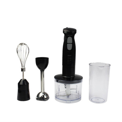 Блендерный набор  800 Вт погружная нерж сталь чаша 0,6 л 2 скор 4 в 1 микс Raf