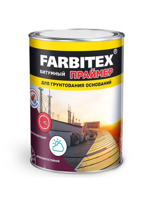 Праймер для гидроизоляции FARBITEX битумный 3,5кг