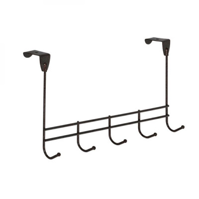 Вешалка металлическая надверная 42,5*8*21 см медный антик НОТА 5 ЗМИ