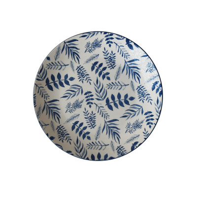 Тарелка фарфоровая обеденная 26,5 см Harvest Коралл