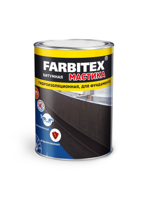 Мастика битумная гидроизоляционная 8 кг (1) FARBITEX Мастика битумная гидроизоляционная 8 кг (1) FARBITEX