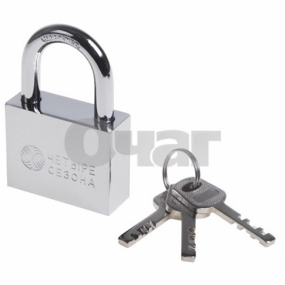 Замок навесной серия сталь 50мм Замок навесной серия сталь 50мм