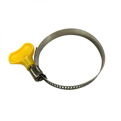 Хомут червячный с барашком (нерж.) сантехнический 10х16 Хомут червячный с барашком (нерж.) сантехнический 10х16