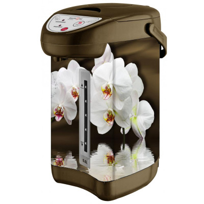 Термопот 5.5 л 750 Вт нерж сталь колба 3 режима коричневый Орхидея Maxtronic